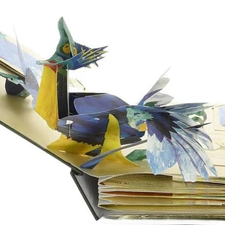 3D-uppslagsverk dinosaurier