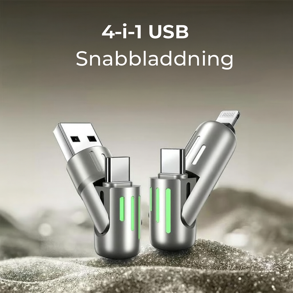 4-i-1-laddningskabel