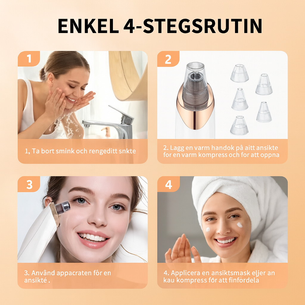 Professionell pormaskborttagare