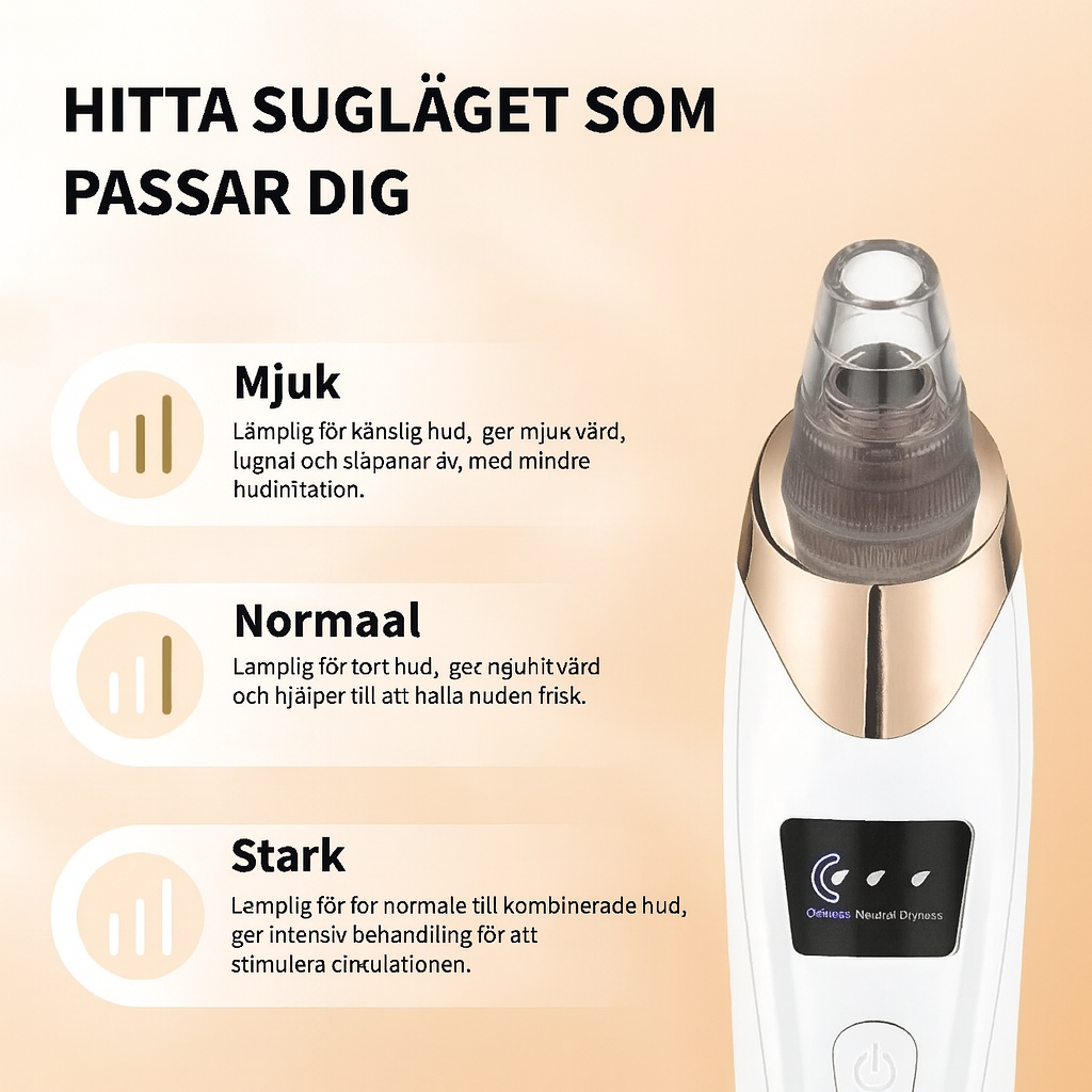 Professionell pormaskborttagare