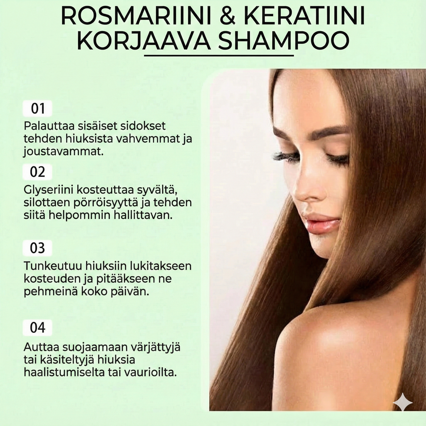 Rosmarinhydrolyserat keratinschampo