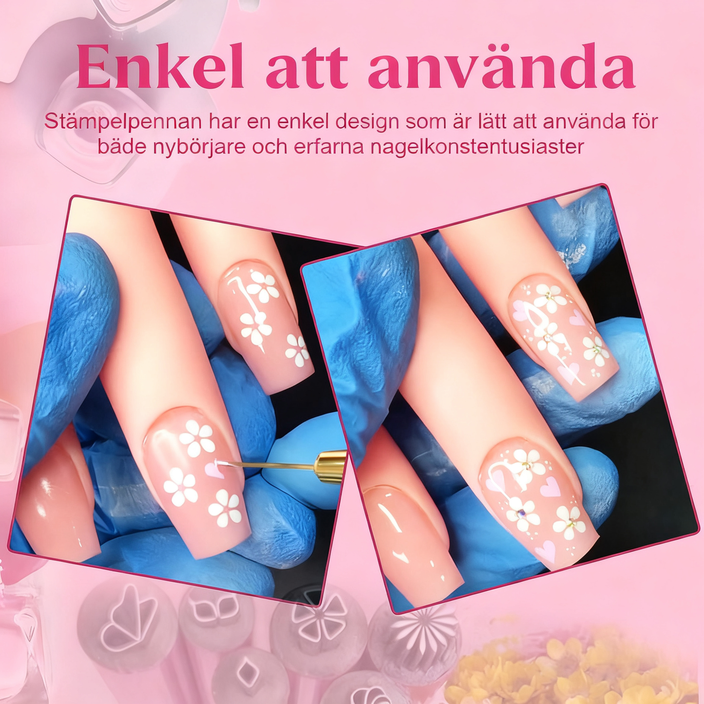 Designpenna för naglar (även för nybörjare)