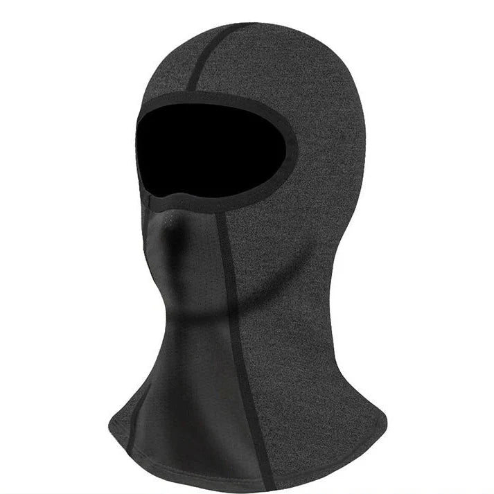 Vindtät heltäckande ansiktsmask med solskydd och snabbtorkande funktion