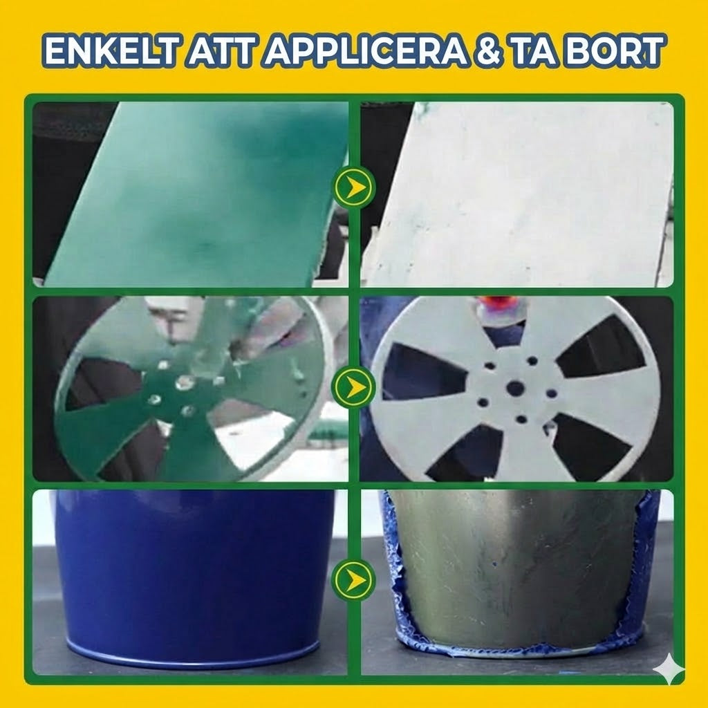 Effektivt färgborttagningsmedel