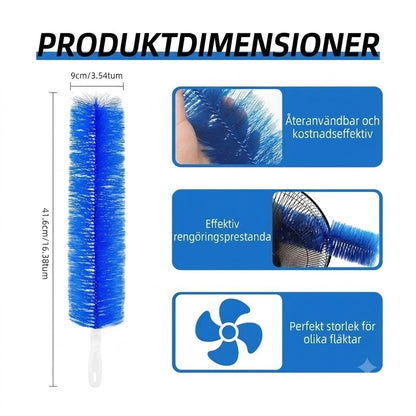 Böjbar mikrofiberdammvippa – andas fritt igen!