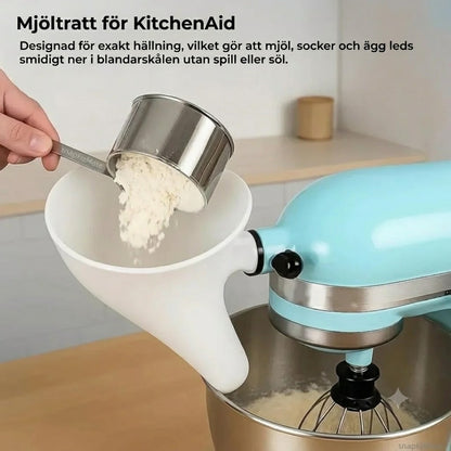 Smidig mixertratt – fyll på utan spill