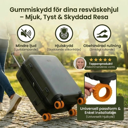 Hjulskydd för resväskor