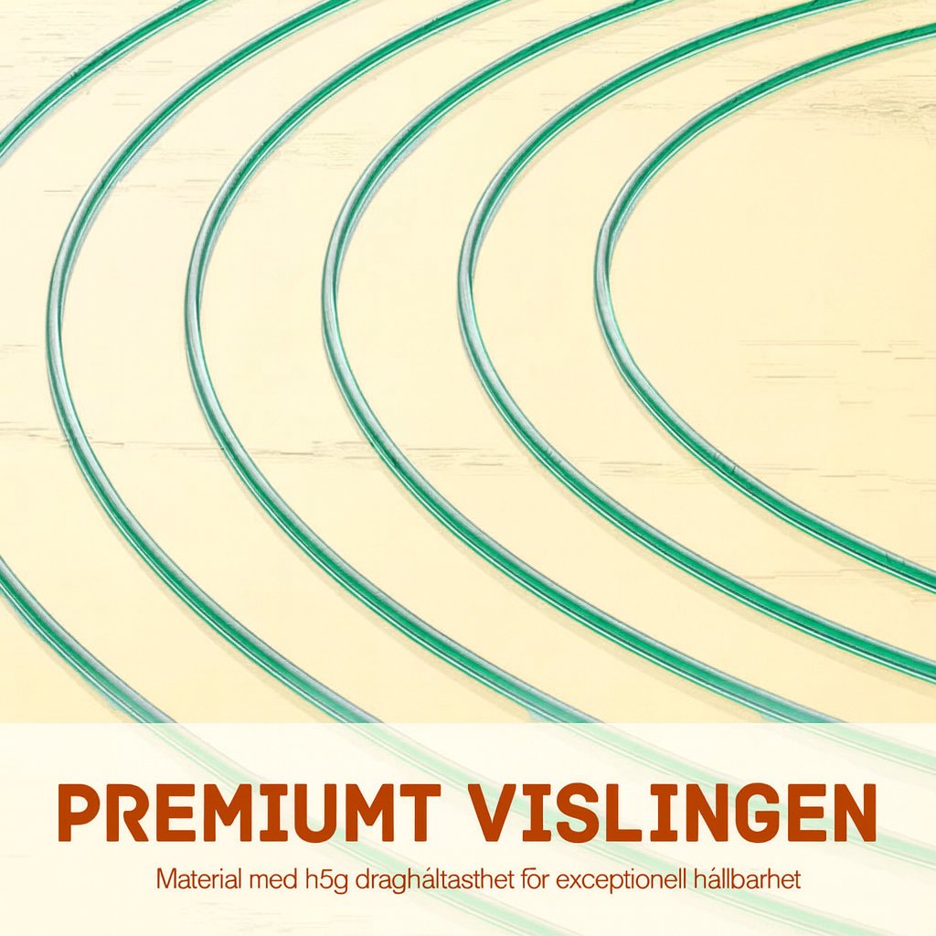 100M fiskelina med flöte