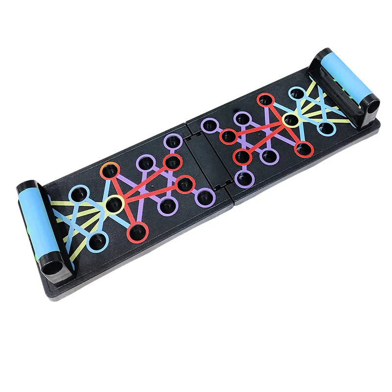 Hopfällbar och multifunktionell tyngdlyftningsbräda