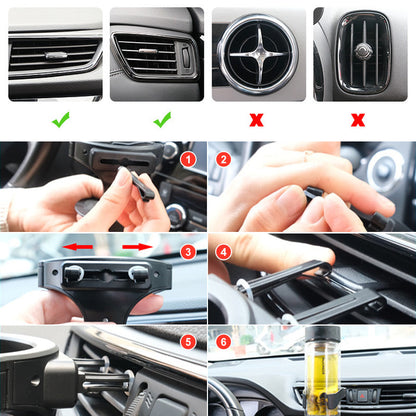 Multifunktionell mugghållare för bilen