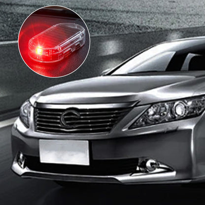 Soldriven säkerhetslampa för bil (2-pack)