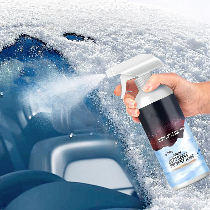 Kraftfull upptiningsspray: Smälter is på 60 sekunder (-45°C)