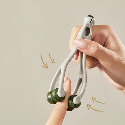 Massageset av natursten