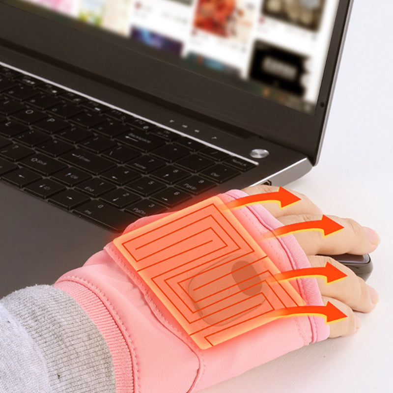 Uppvärmda handskar med termostat