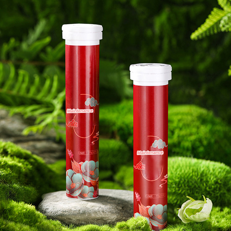 Långsamt frisättande gödselmedel i tablettform för växter