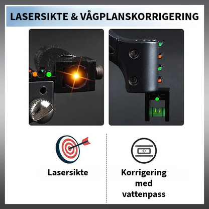 Professionell laser-slunga