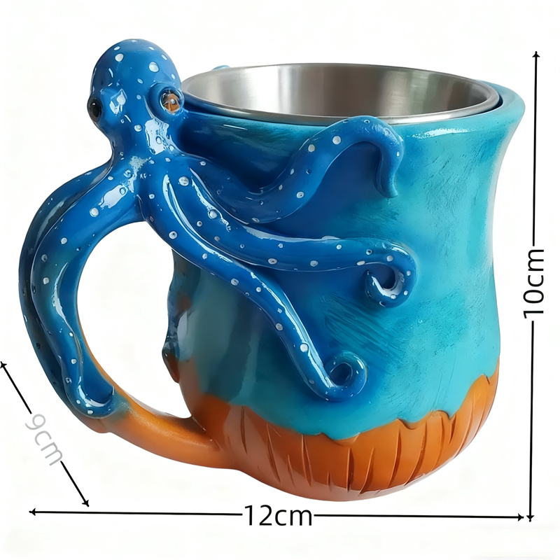 Kreativ mugg med 3D-design