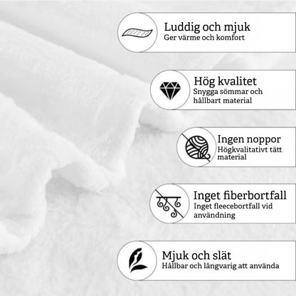 Mjuk Fleecefilt med Skräcktema