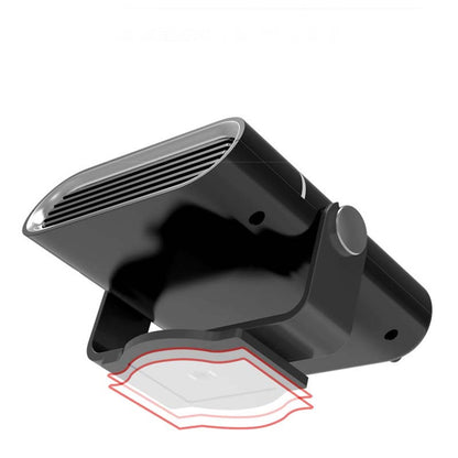 Universell 2-i-1-bilvärmare med roterande design