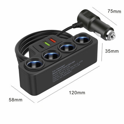 7-i-1 cigarettändaradapter