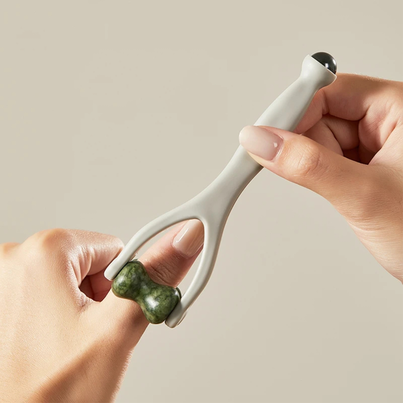 Massageset av natursten