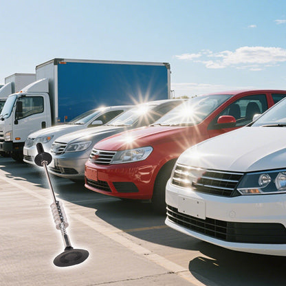 Kraftfull dubbel sugkopp för bucklor i bilen