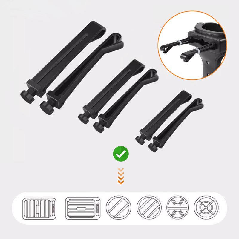 Multifunktionell mugghållare för bilen