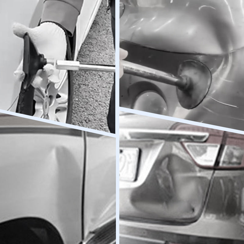 Kraftfull dubbel sugkopp för bucklor i bilen