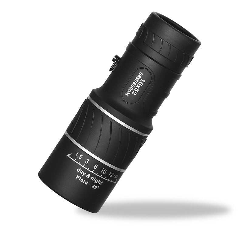 16x52 Monokulärt Dubbeloptiskt Zoomteleskop