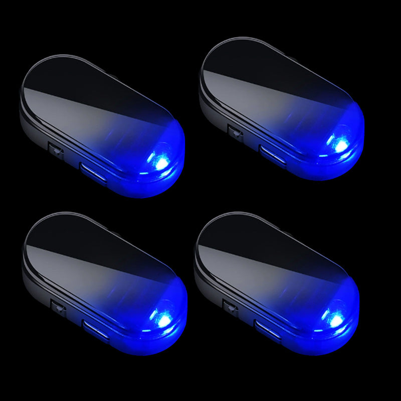 Soldriven säkerhetslampa för bil (2-pack)