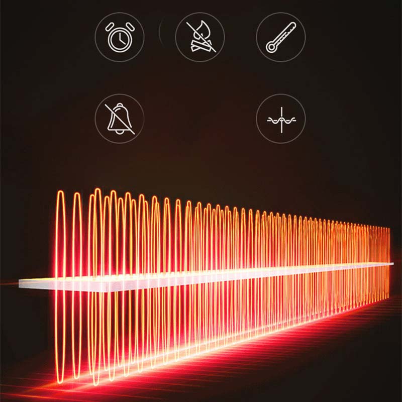 Universell 2-i-1-bilvärmare med roterande design