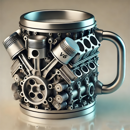 Kreativ mugg med 3D-design