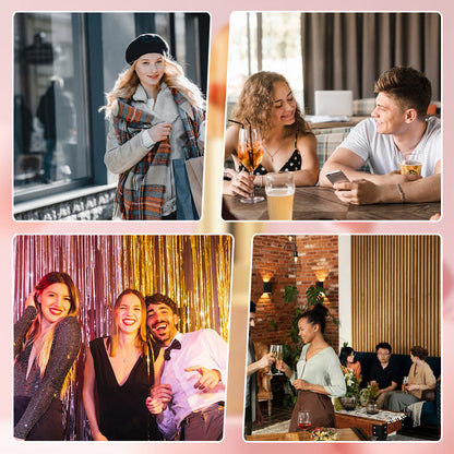 Kristallblomma Temperatur Färgförändring Gelé Läppstift