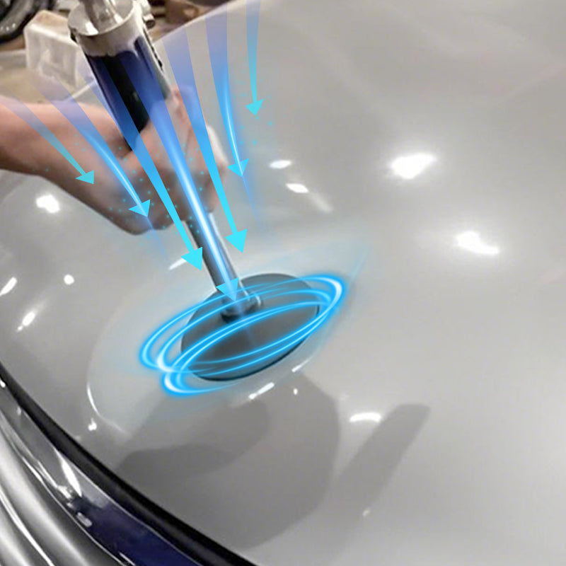 Kraftfull dubbel sugkopp för bucklor i bilen