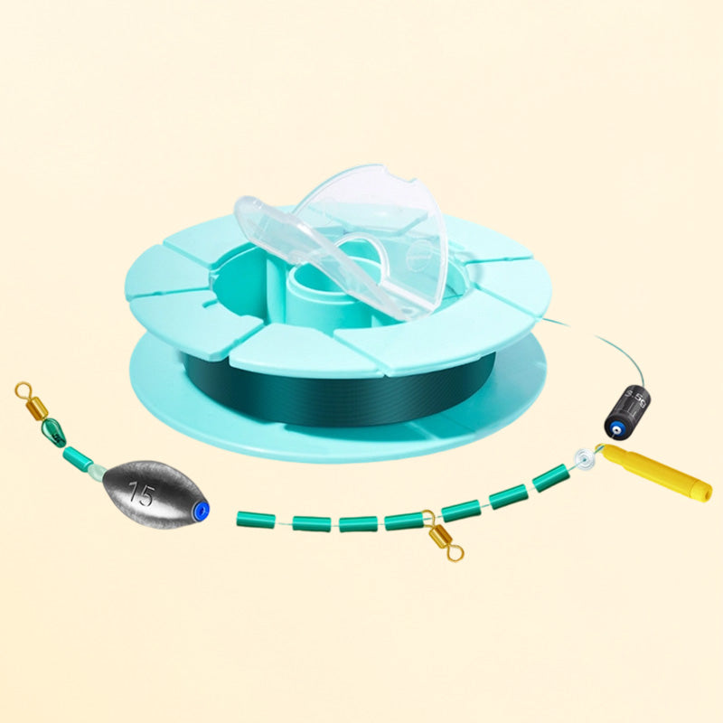 100M fiskelina med flöte