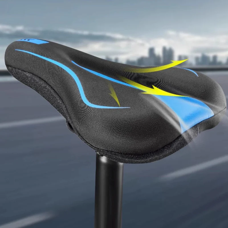 Silikonöverdrag för cykelsadel