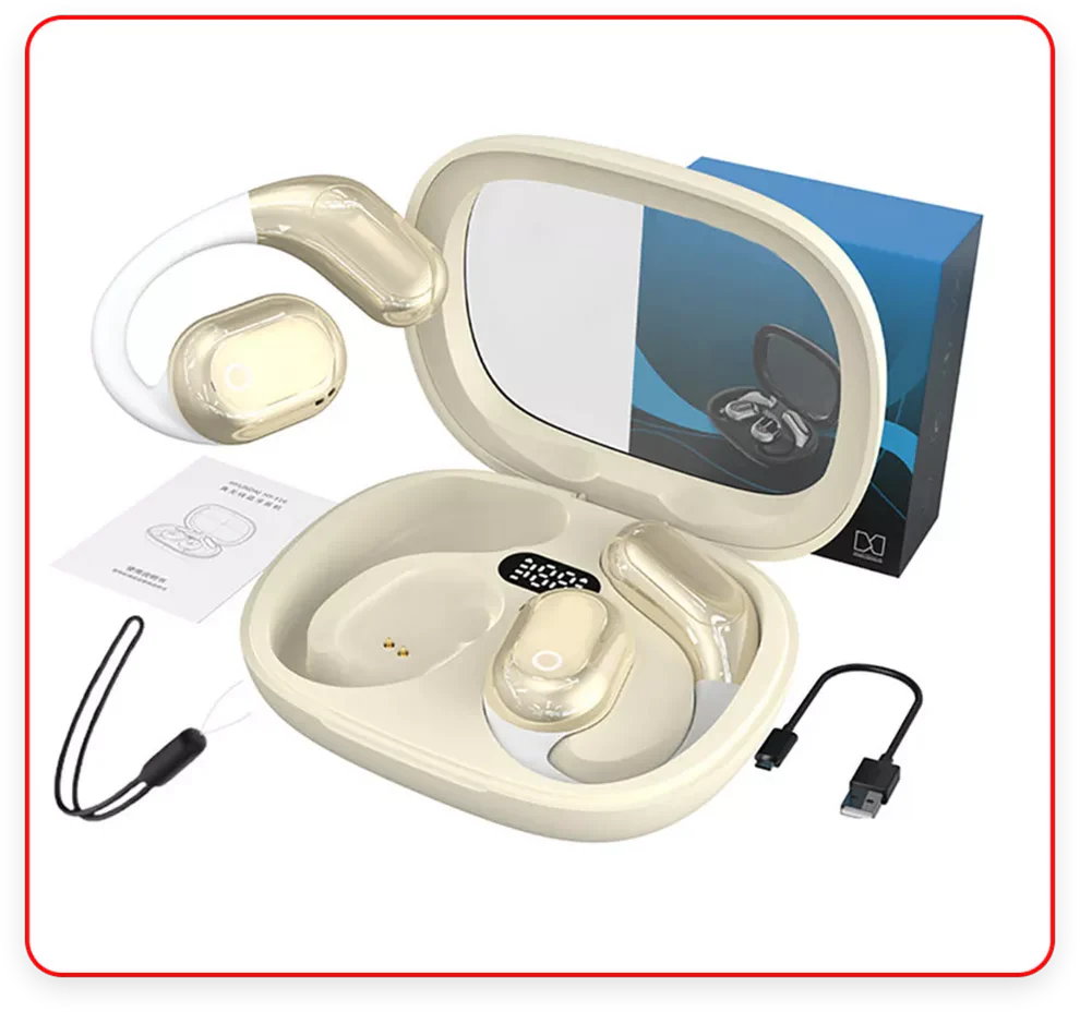 AI-språköversättare hörlurar (talar 75 språk i realtid)