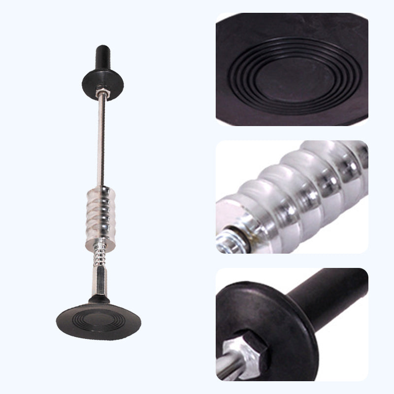 Kraftfull dubbel sugkopp för bucklor i bilen