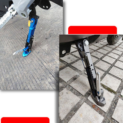 Universellt justerbart motorcykelstöd