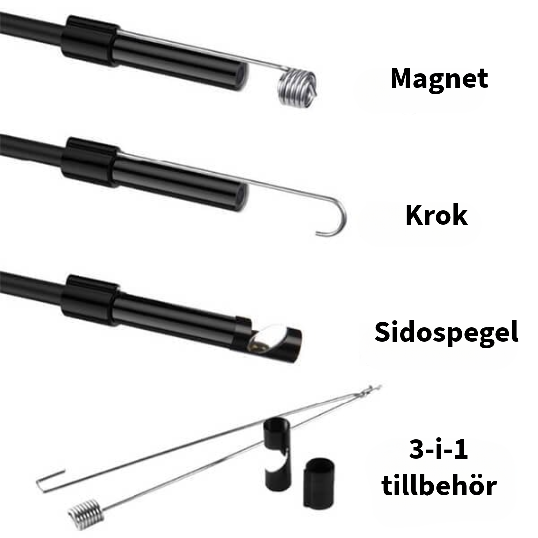 3-i-1 Endoskop