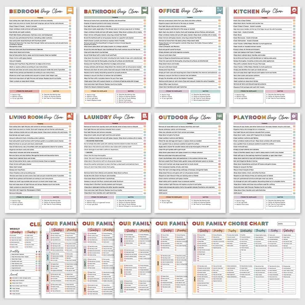 ADHD-verktygslåda för städning och organisering