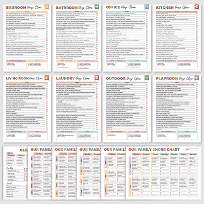 ADHD-verktygslåda för städning och organisering