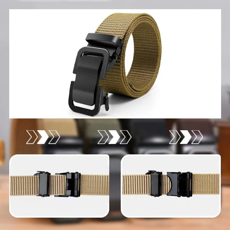 Starkt taktiskt nylonbälte för män