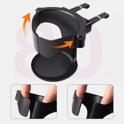 Multifunktionell mugghållare för bilen