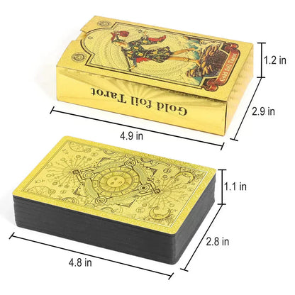 Lyxig Tarot Guldutgåva