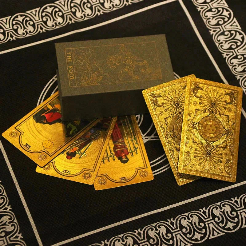Lyxig Tarot Guldutgåva
