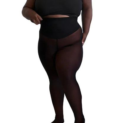 Högmidjade formande leggings: Korrigerande och osynliga