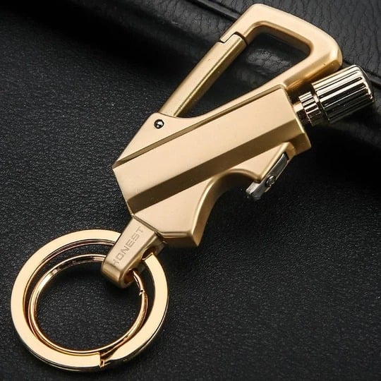 Nyckelring med flintsten