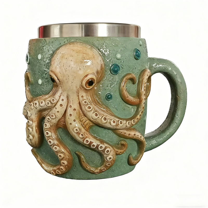 Kreativ mugg med 3D-design