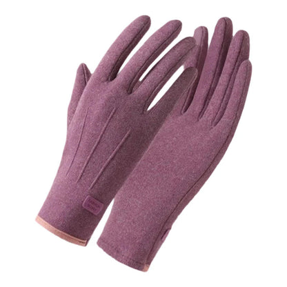 Vindtäta varma halkfria handskar med pekskärm
